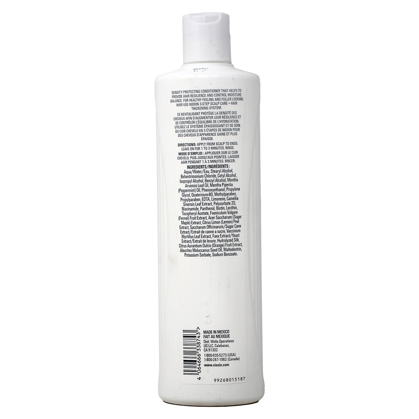Nioxin System 3 Scalp and Hair Conditioner, 16.9 oz