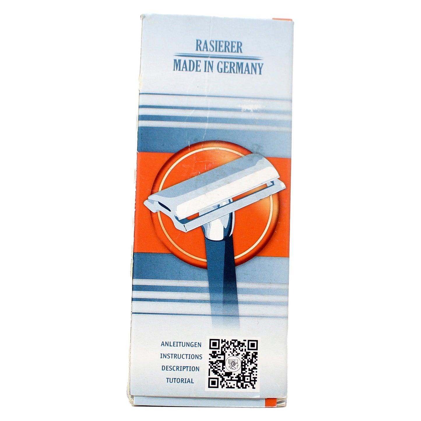 Merkur Long Handle Safety Razor Silver 1 Count