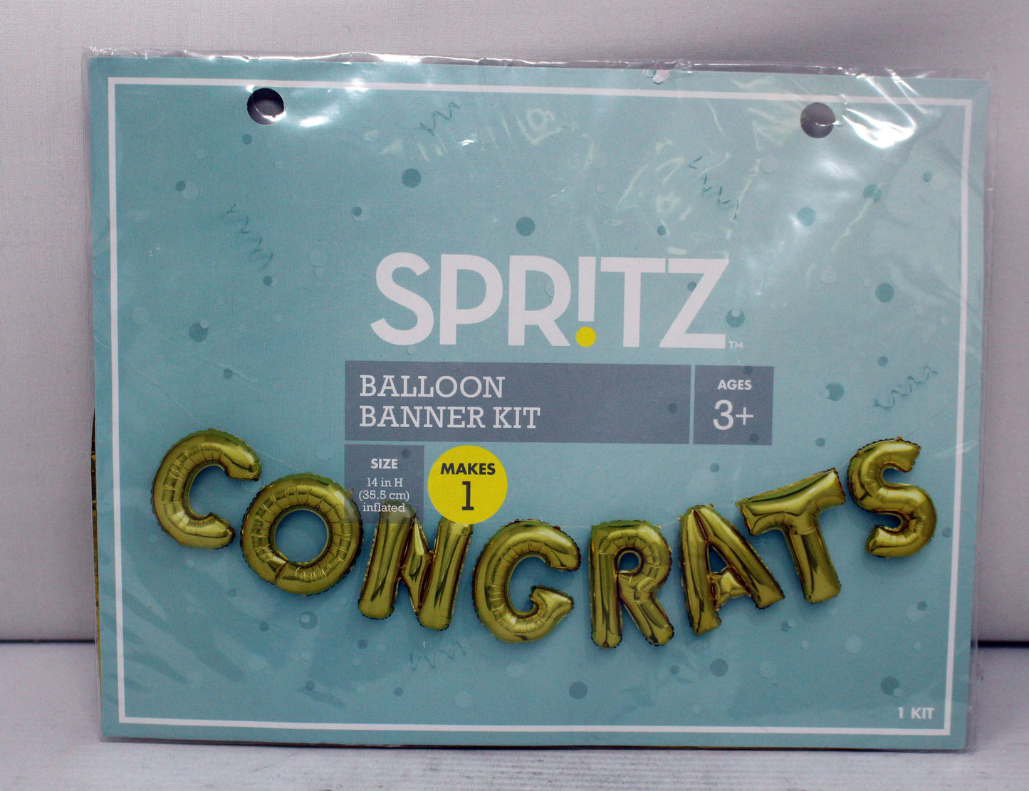 Spritz Congrats Balloon Banner Kit