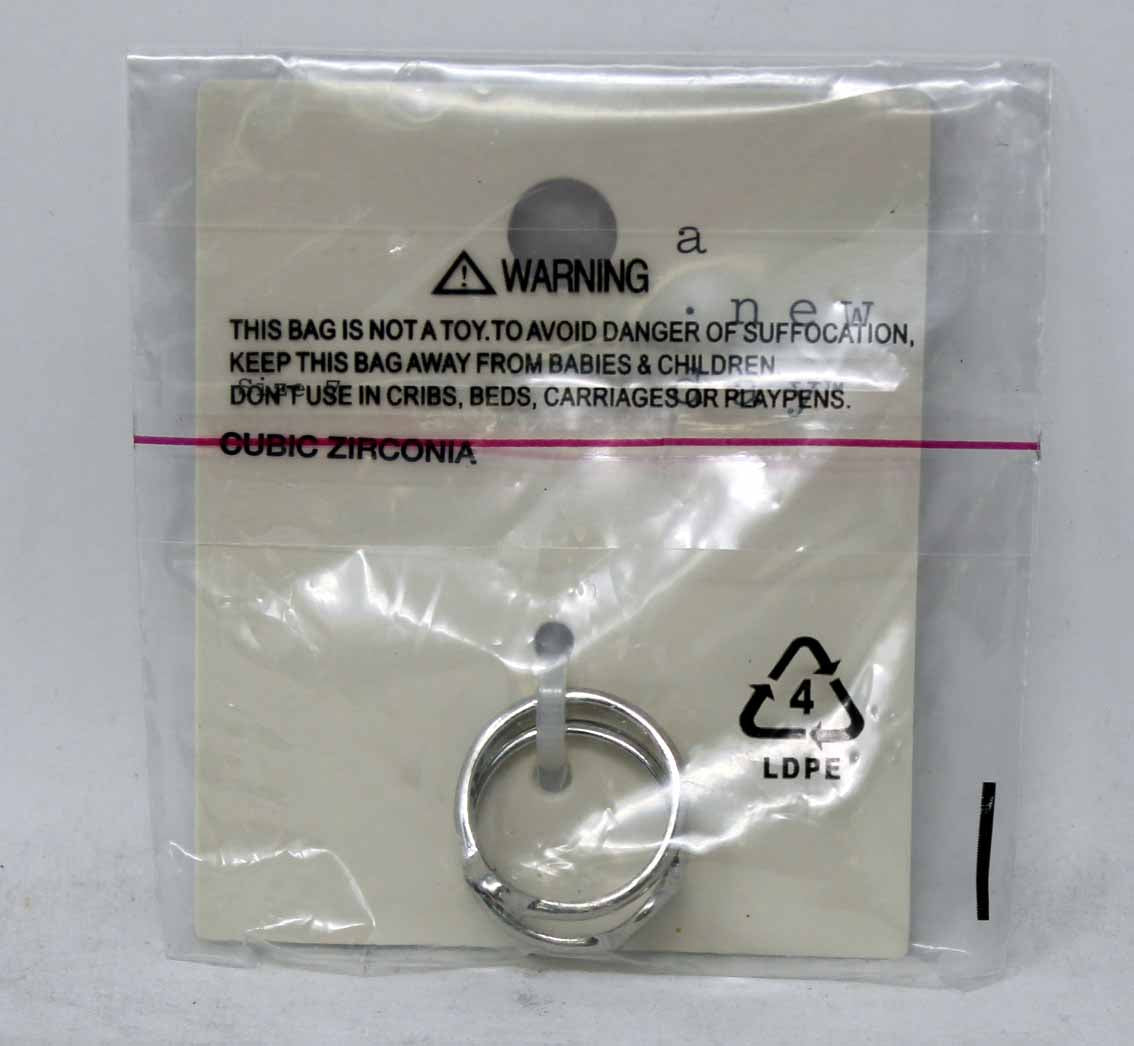 A New Day Cubic Zirconia Size 7 Rings 2 Count