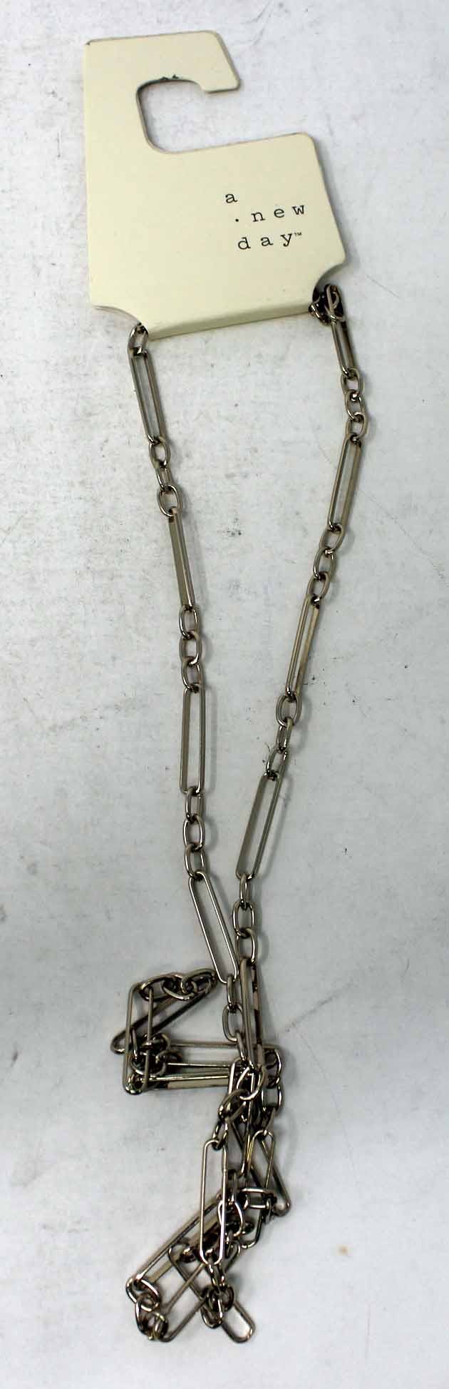 A New Day Womens Long Link Necklace Gold
