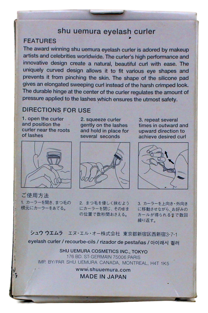 Shu Uemura Eyelash Curler & Silicone Refill Pad