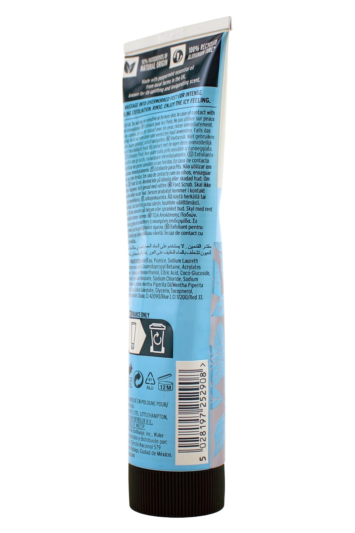 The Body Shop Peppermint Invigorating Foot Scrub Cooling 3.3 Fl Ounce