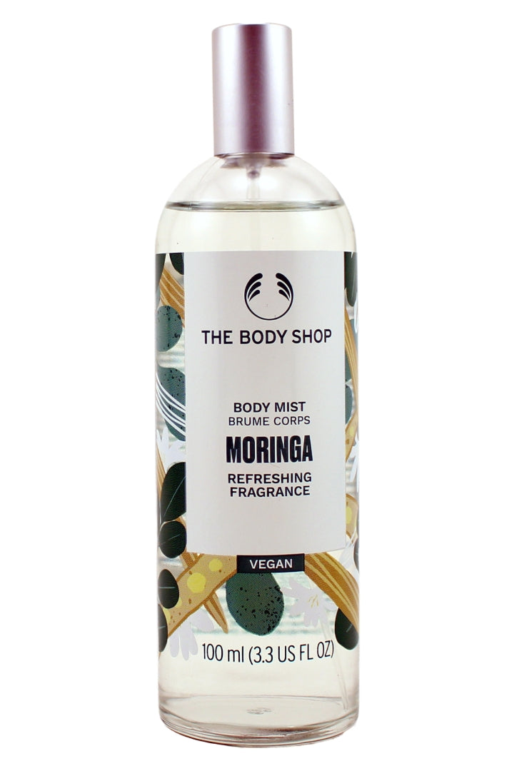 The Body Shop Body Mist Moringa Reffreshing Frangrance 3.3 Fl Ounce