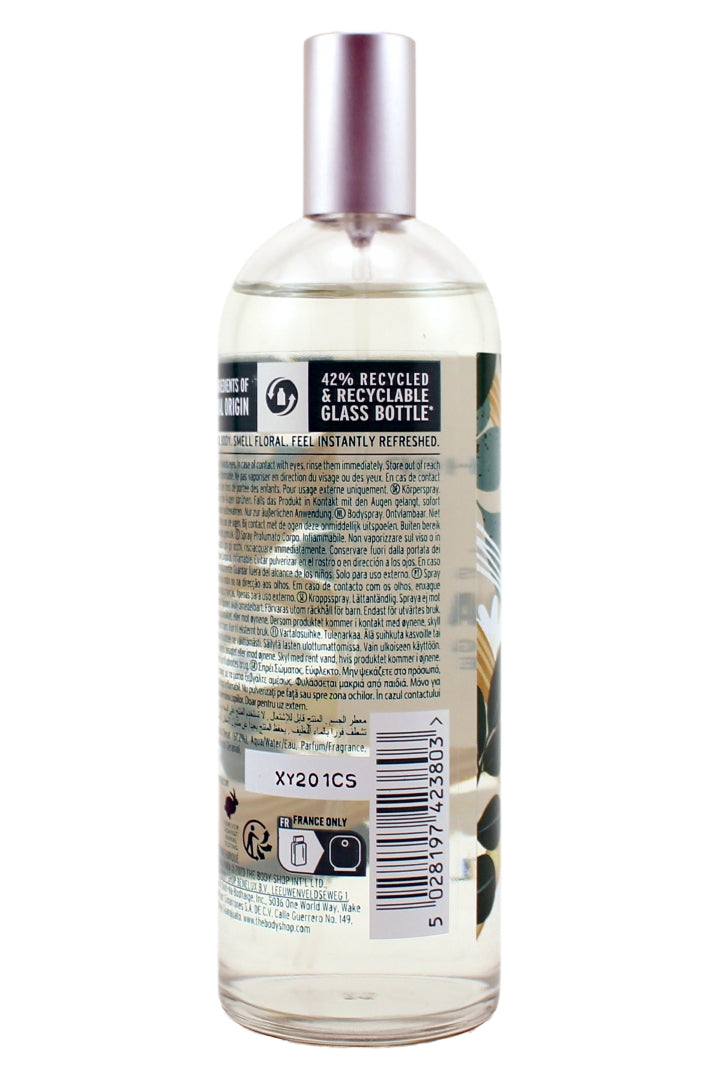 The Body Shop Body Mist Moringa Reffreshing Frangrance 3.3 Fl Ounce