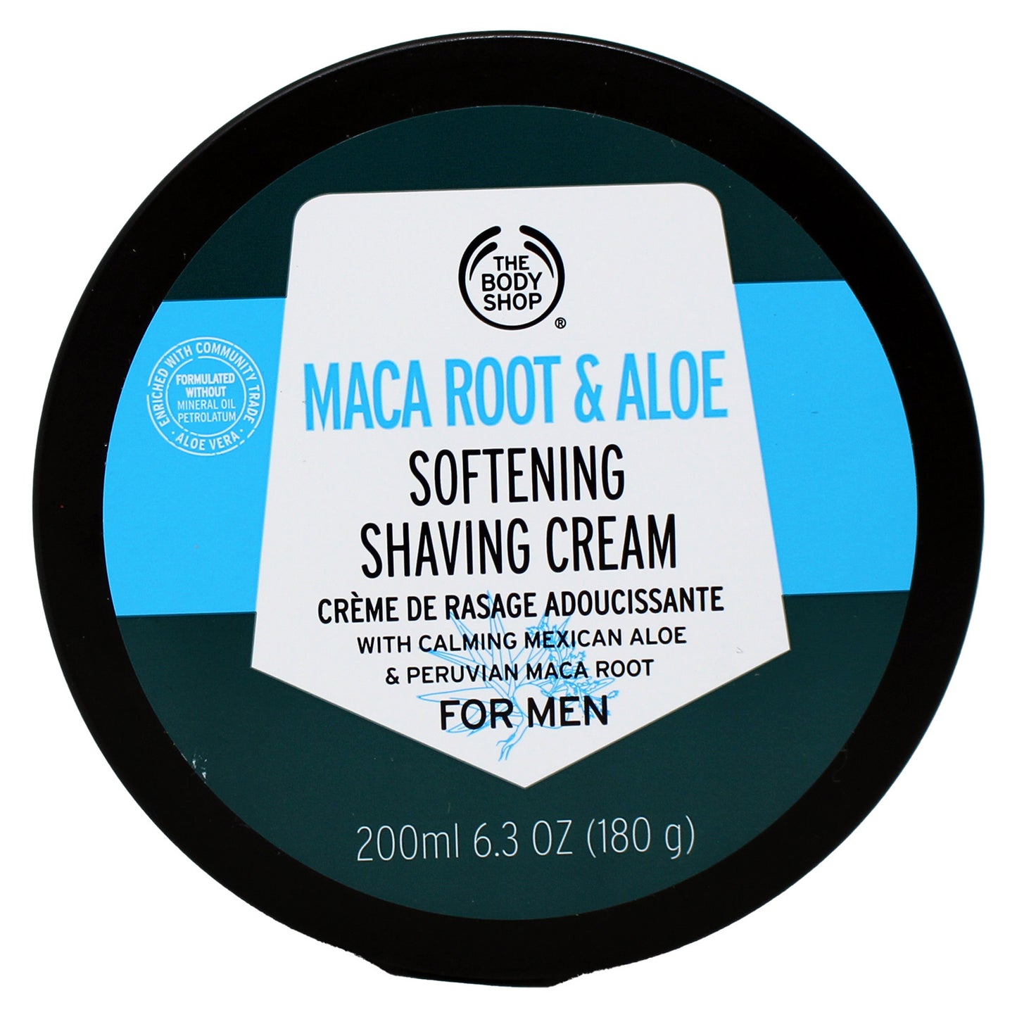 The Body Shop Shave Cream Maca Root & Aloe 6.76 Ounce
