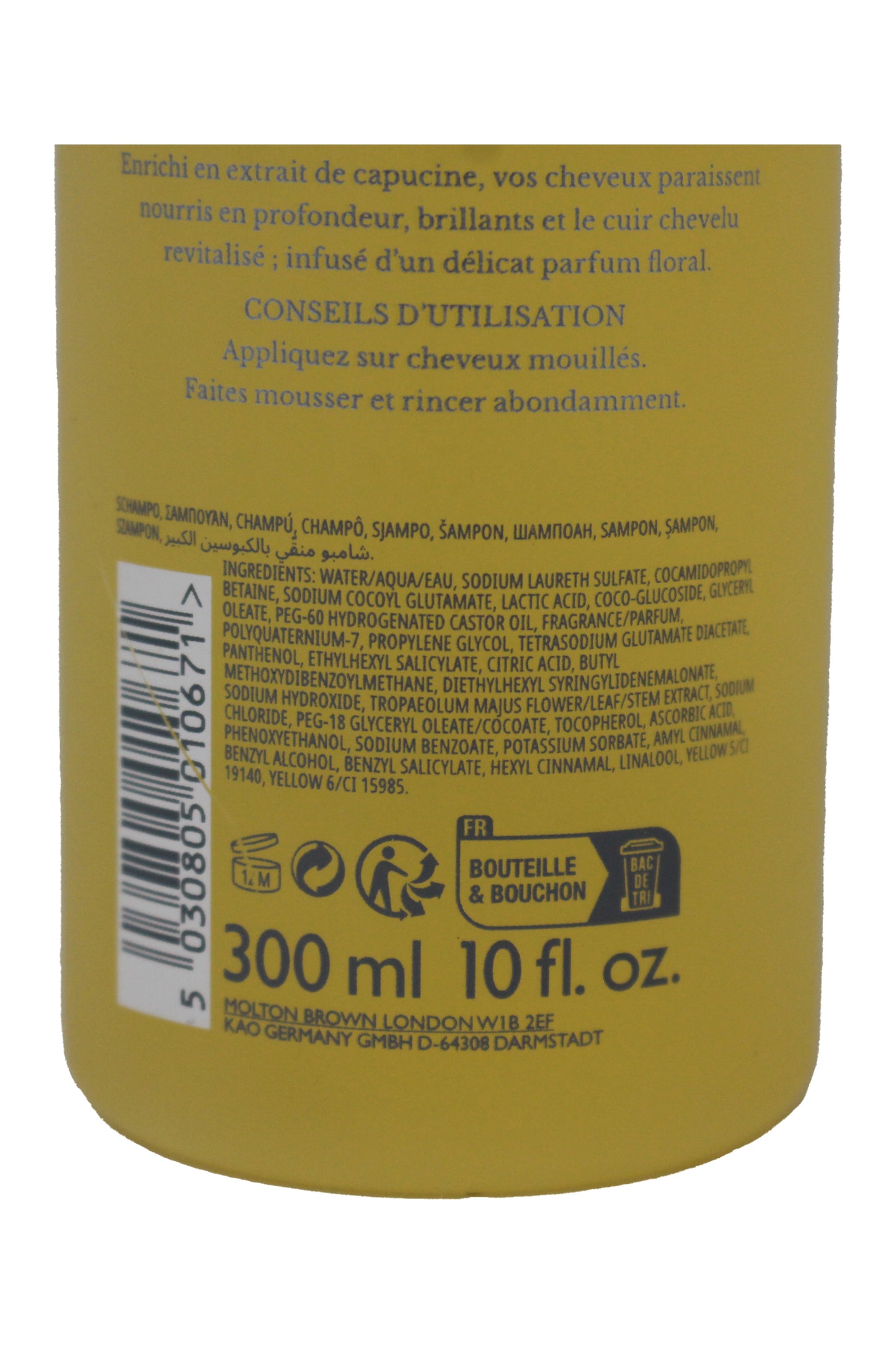 Molton Brown Purifying Shampoo With Indian Cress 10 Ounces