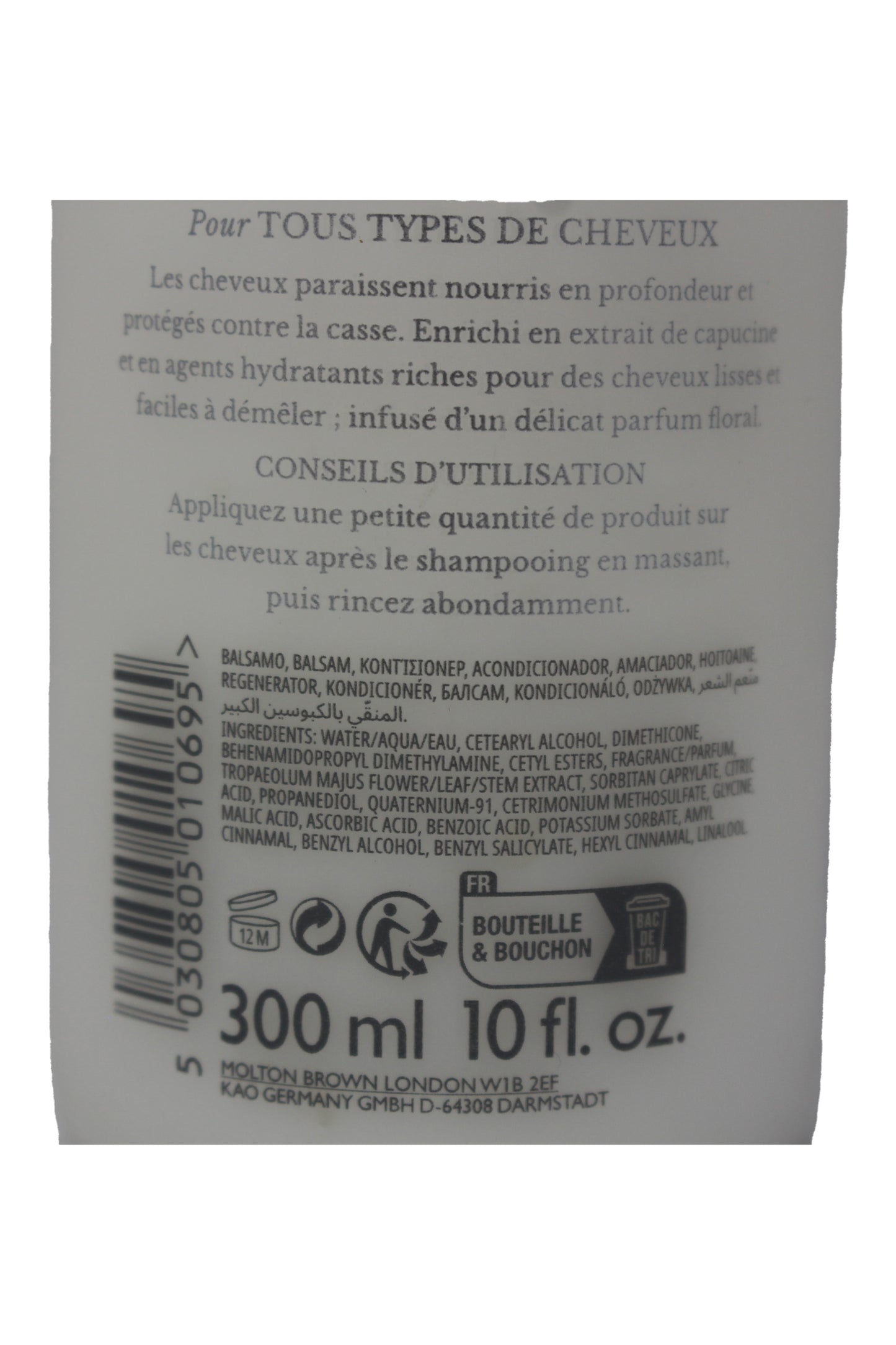 Molton Brown Purifying Conditioner With Indian Cress 10 Ounces