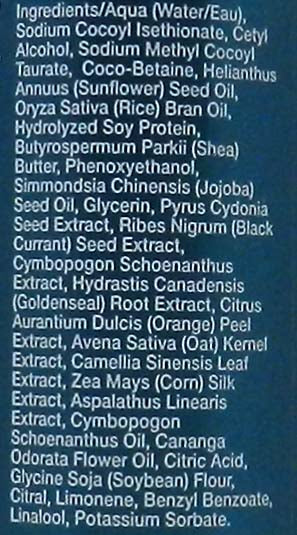 Label.M Organic Moisturizing Lemongrass Shampoo 6.8 Ounces