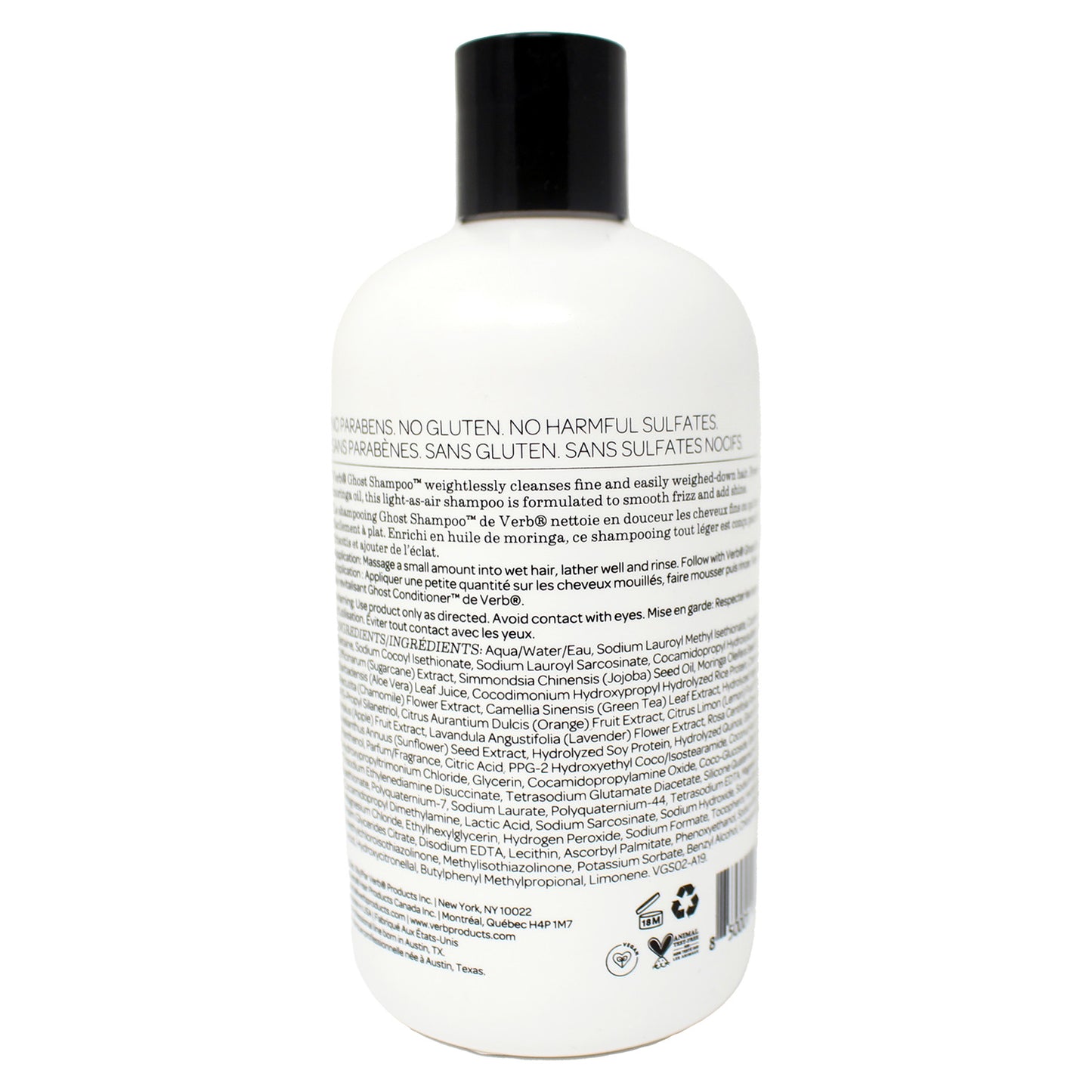 Verb Ghost Shampoo Clease Weightless Hydration Fl Ounce 12