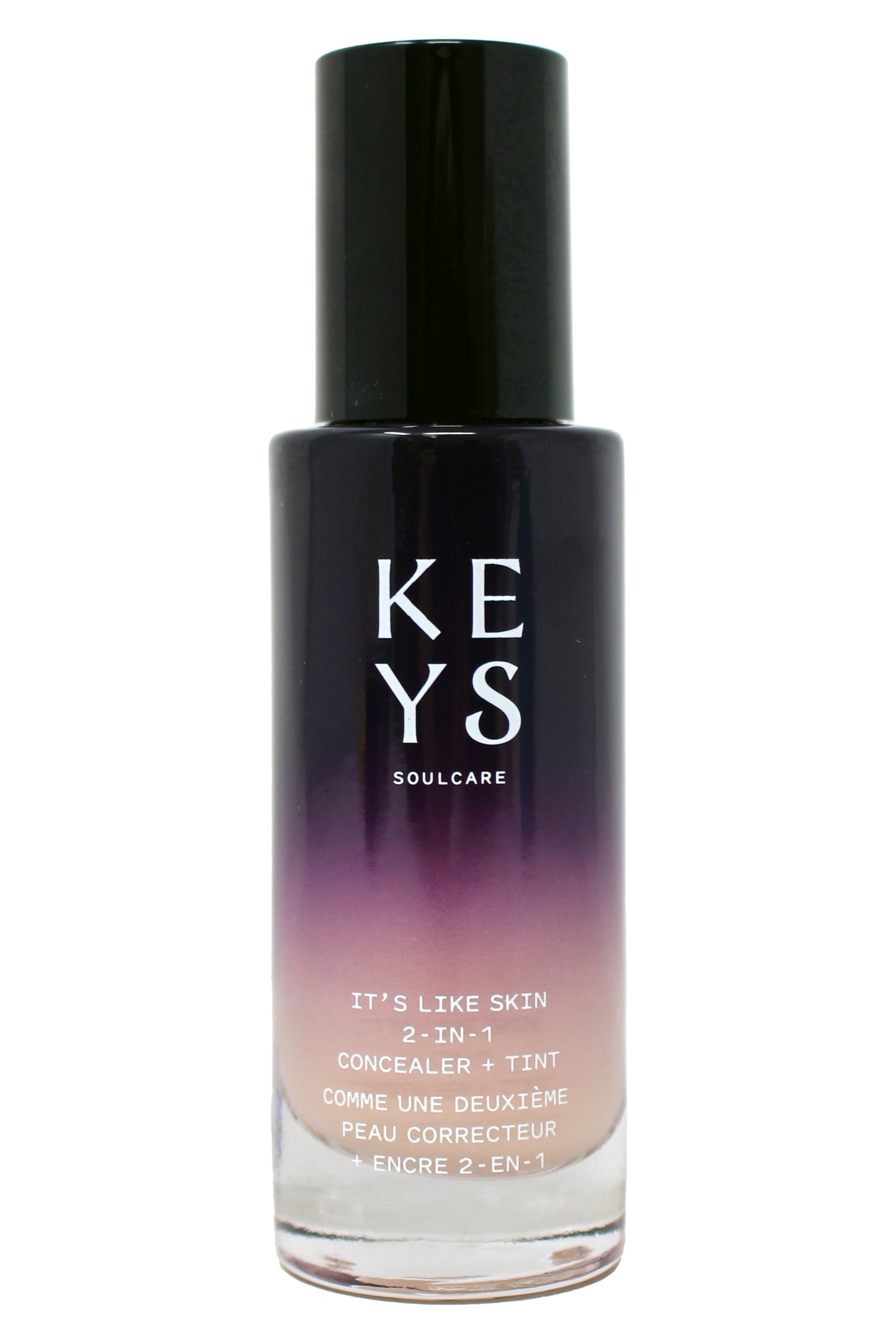 Keys Soulcare 2-In-1 Concealer + Tint with Niacinamide & Squalane, 1 Fl Oz