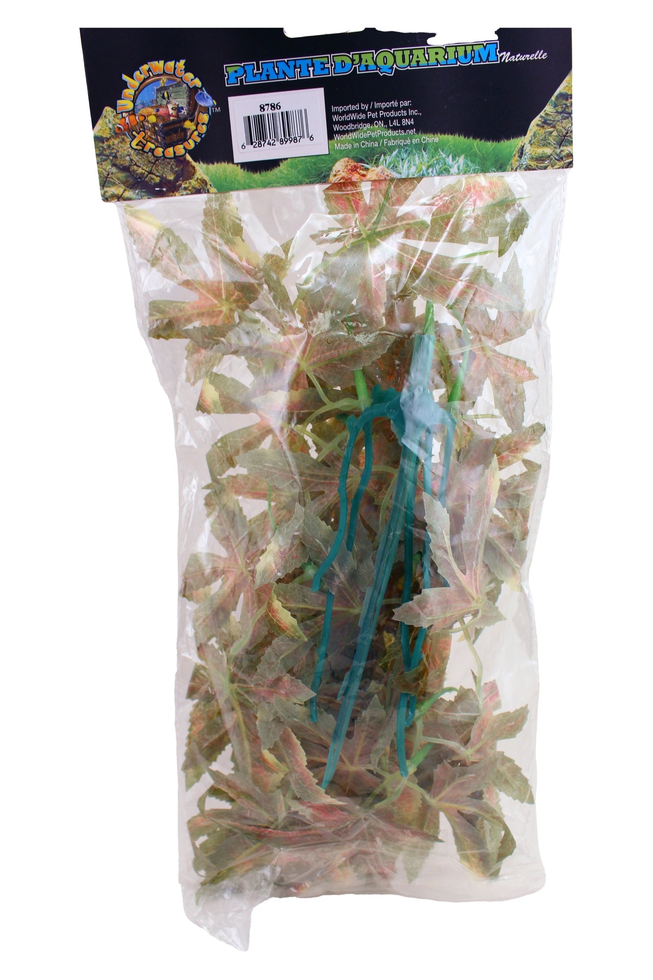 Underwater Treasures Natural Aquarium Plant Japanese Maple 18" Inch, 1 Count