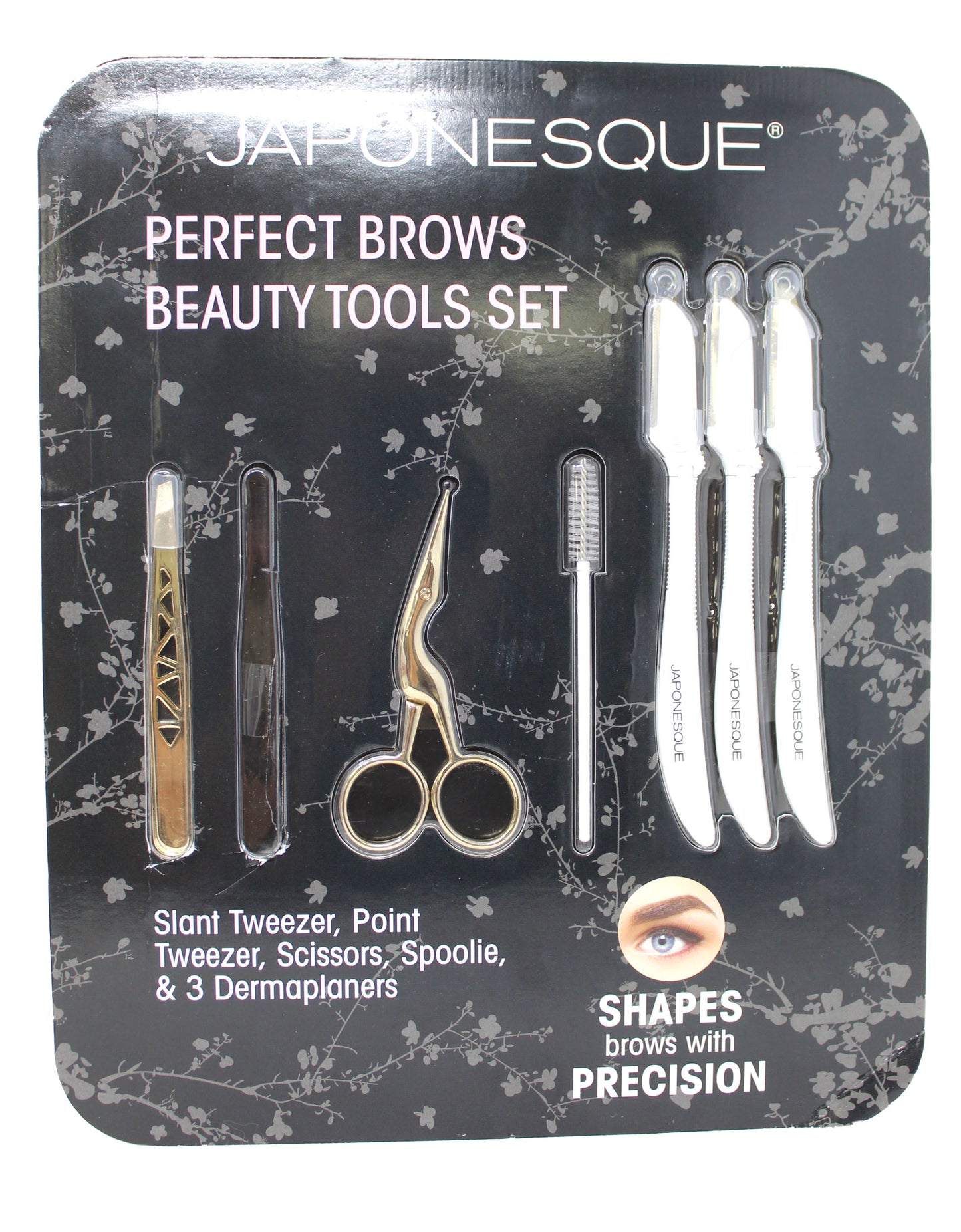 Japonesque Perfect Brows Beauty Tools Set 7 Pieces