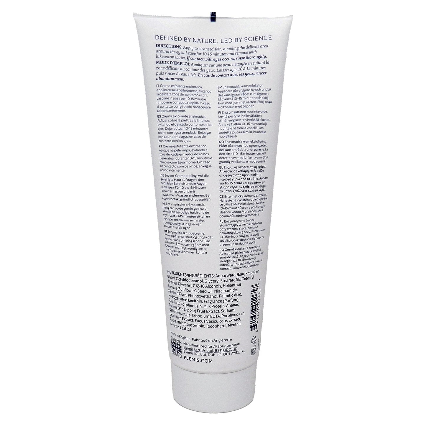 Elemis Papya Enzyme Peel Enymatic Cream Exfoliator 8.4 Fl Ounce