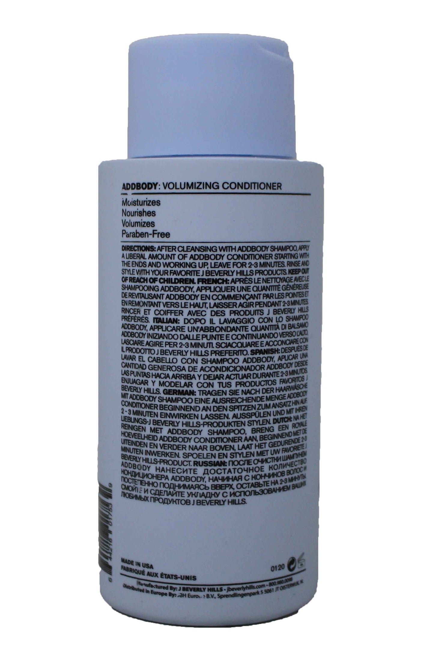 J Beverly Hills Addbody Volumizing Conditioner 12 Ounces