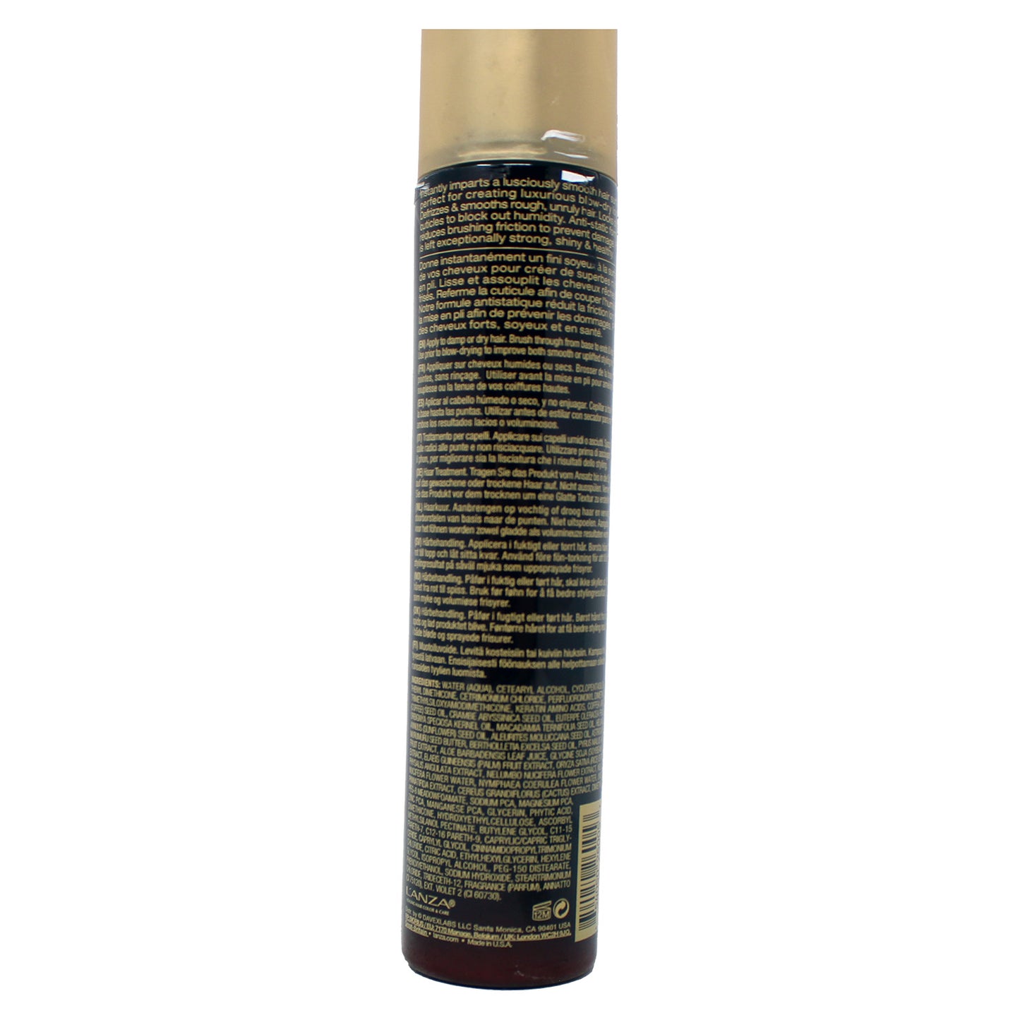 L'ANZA Keratin Healing Oil De-frizz Cream 4.7 Fl Oz