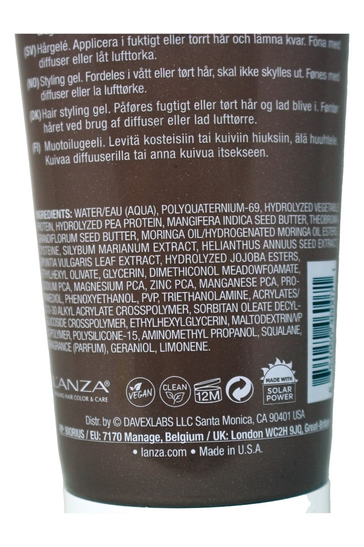 L'Anza Healing Curls Curl Flex Memory Gel 6.8 Ounces