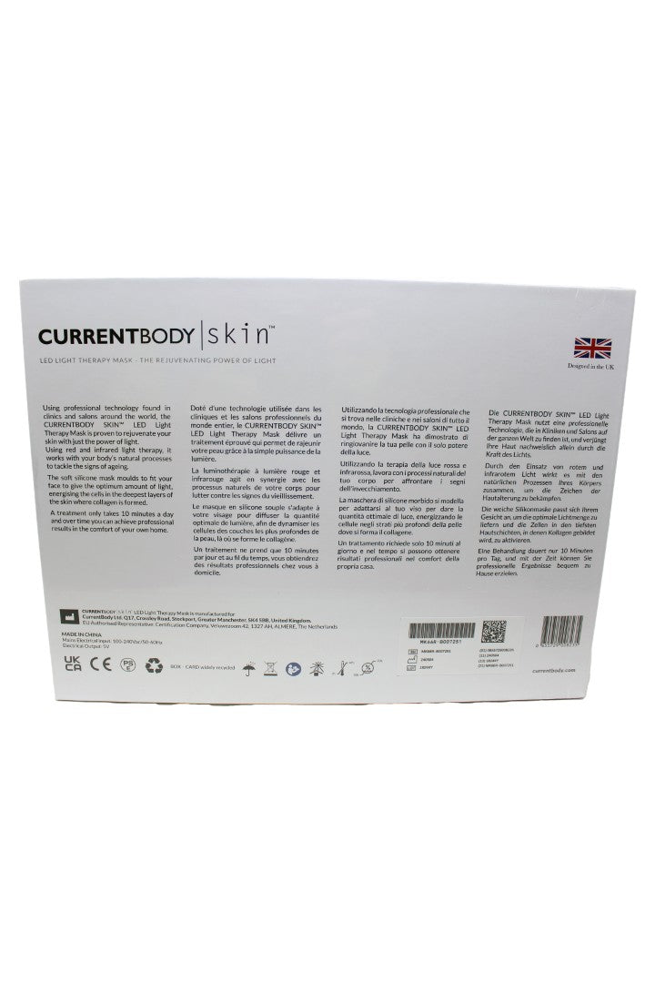 CurrentBody Skin LED Light Therapy Mask Series 1