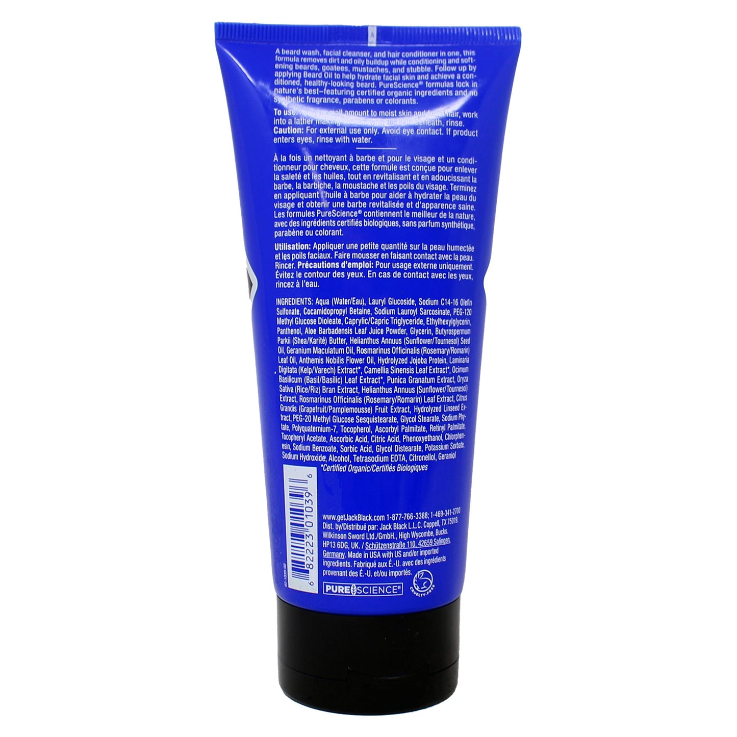 Jack Black Beard Wash, 6 Fl. Oz.