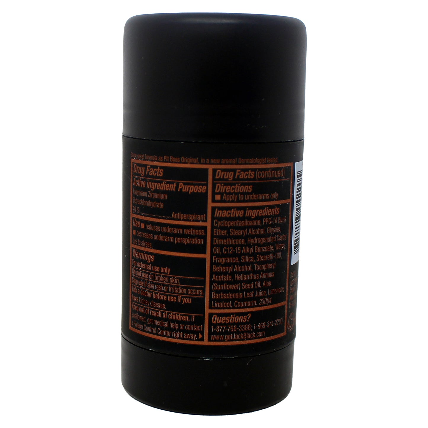 Jack Black Reserve Pit Boss Men’s Cardamon & Cedarwood Deodorant 2.75 oz