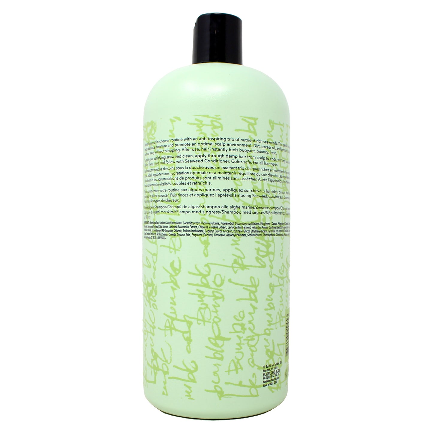 Bumble and Bumble BB Seaweed Shampoo Infused with a Trio Of Nutrient Rich Seaweeds For All Hair Types 33.8 Fl Ounce