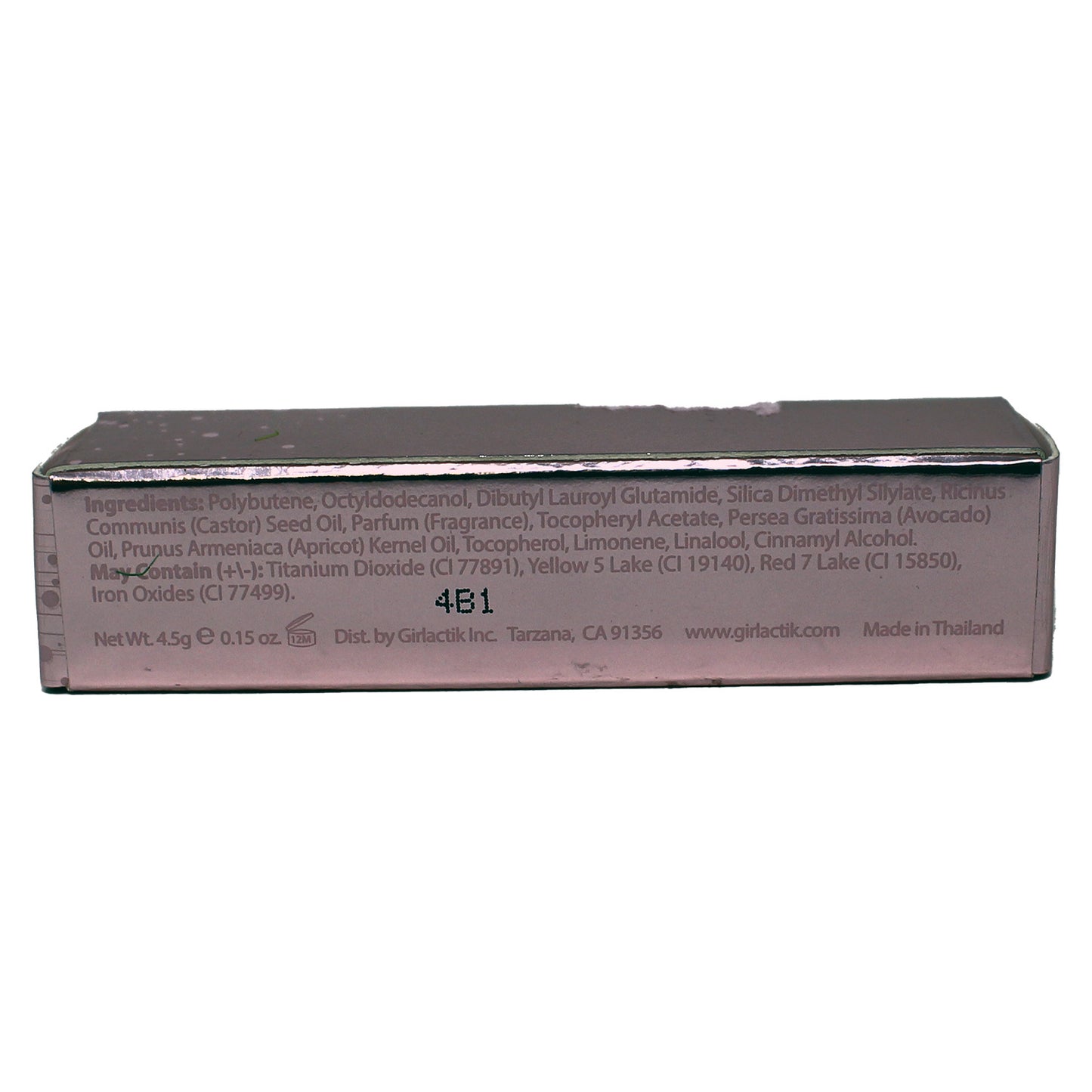 Girlactik Au Naturel Jello Gloss Balm 0.15 Ounces