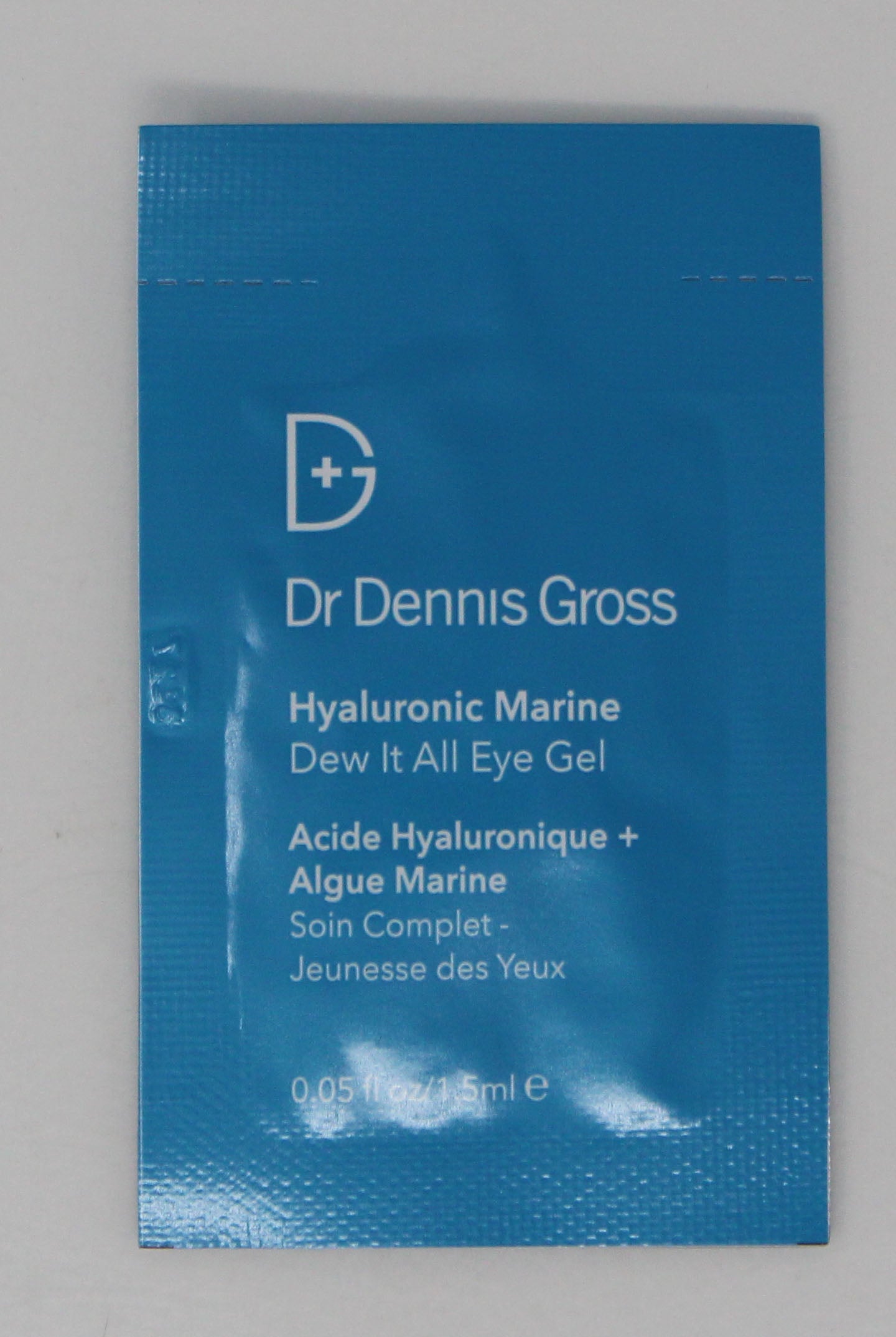 Dr Dennis Gross Hyaluronic Marine Dew It All Eye Gel (Sample Packet) 0.05 Ounce