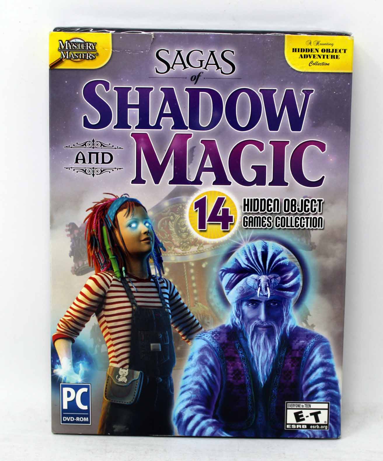 Encore Mystery Masters Sagas Of Shadow & Magic PC DVD Video Game