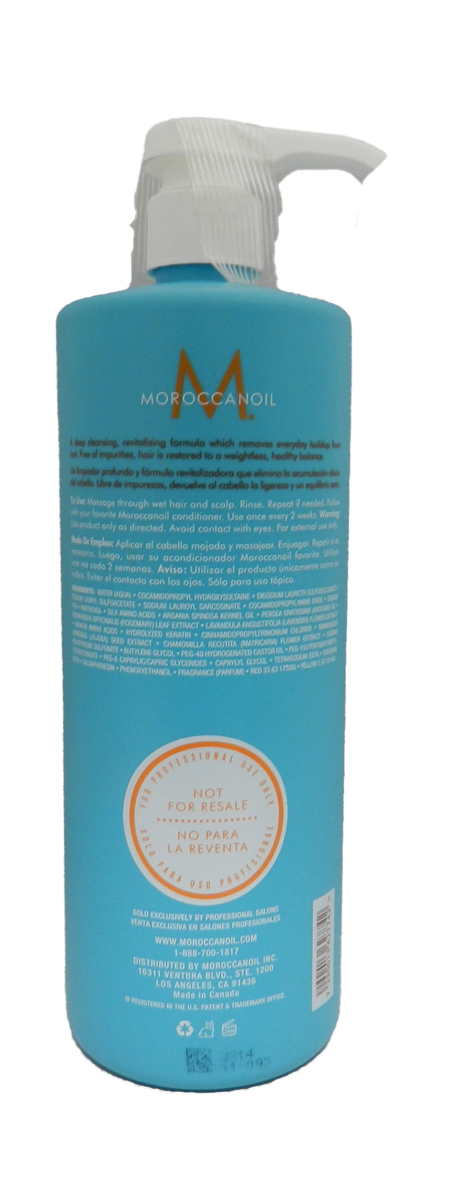 Moroccan Oil Clarifying Shampoo 33.8 Ounce