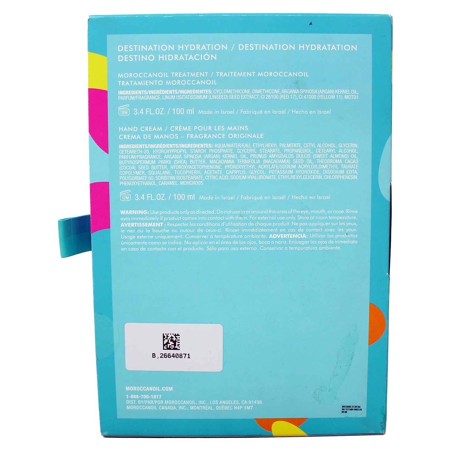 Moroccan Oil Hydration Treatment Set 2 Pieces