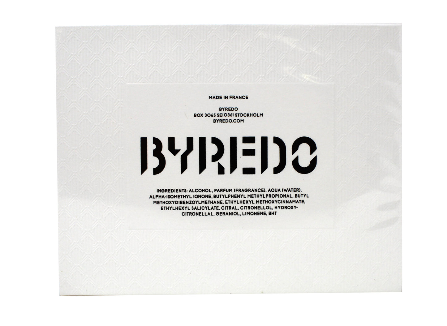 Byredo Blanche Eau De Parfum For Women 3.3 Ounces