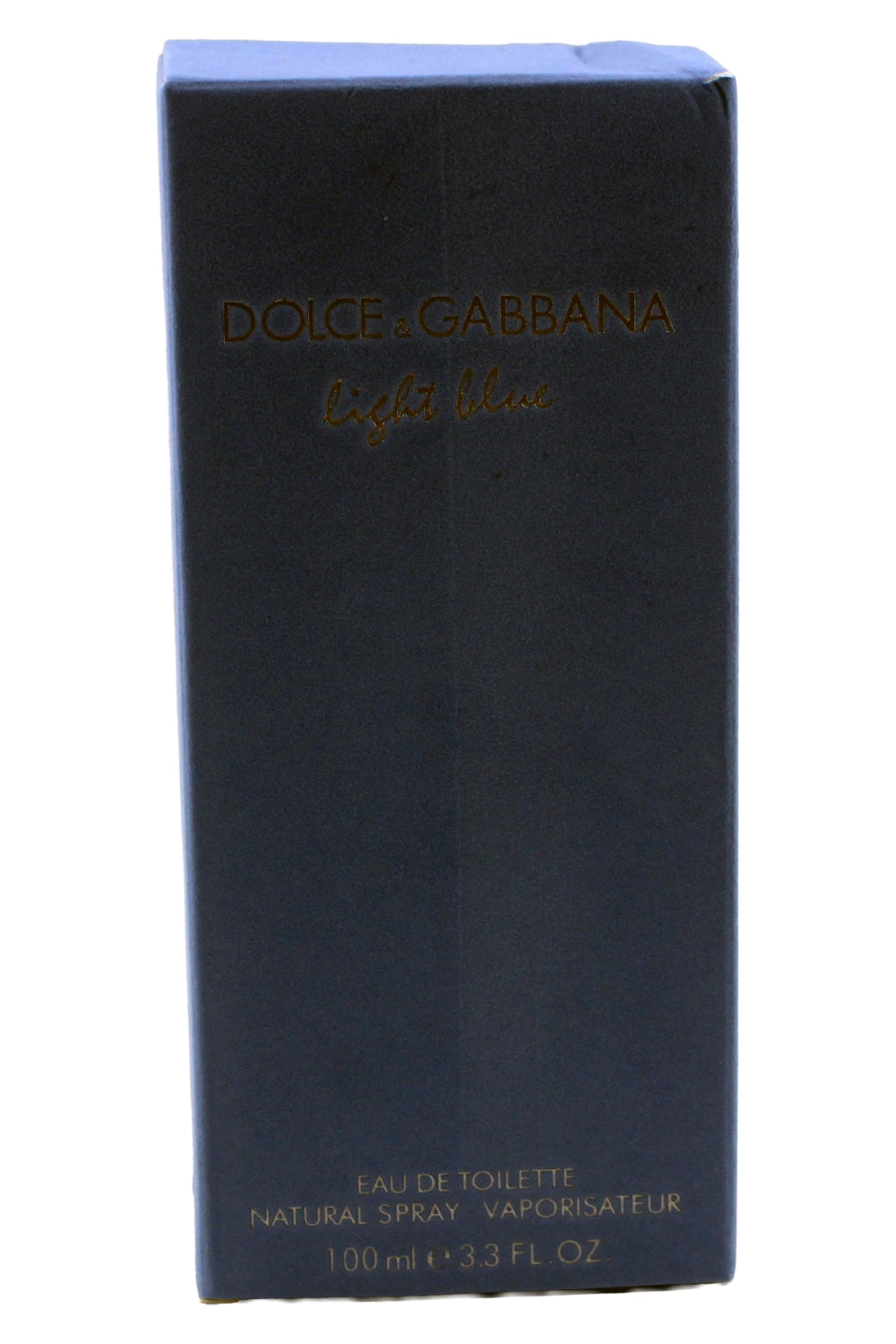 Dolce & Gabbanna Light Blue Eau De Toilette Natrual Spray 3.3 Fl Ounce