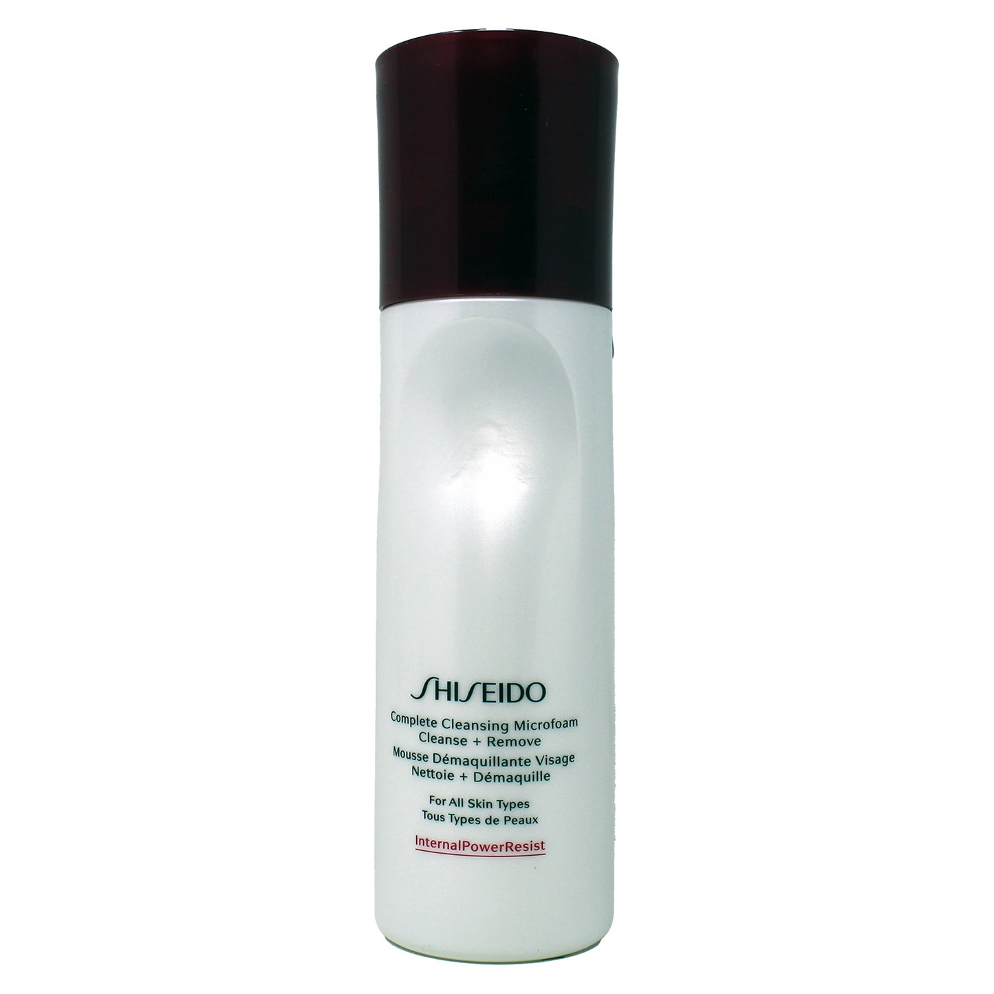 Shiseido Complete Cleansing Microfoam Cleanse + Remove All Skin Types 6 Ounces
