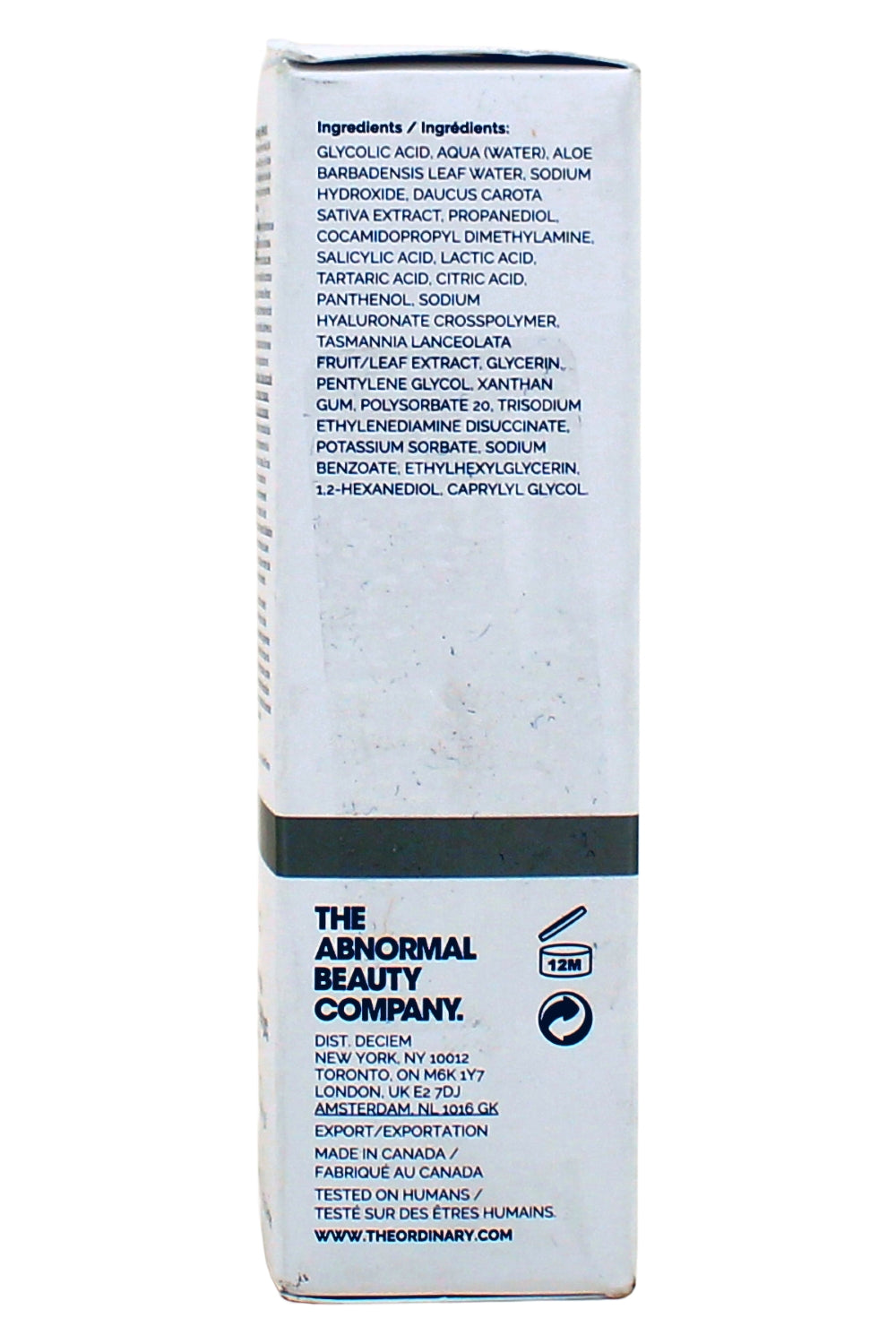 The Ordinary AHA 30% + BHA 2% Peeling Solution 1 Fl Ounce