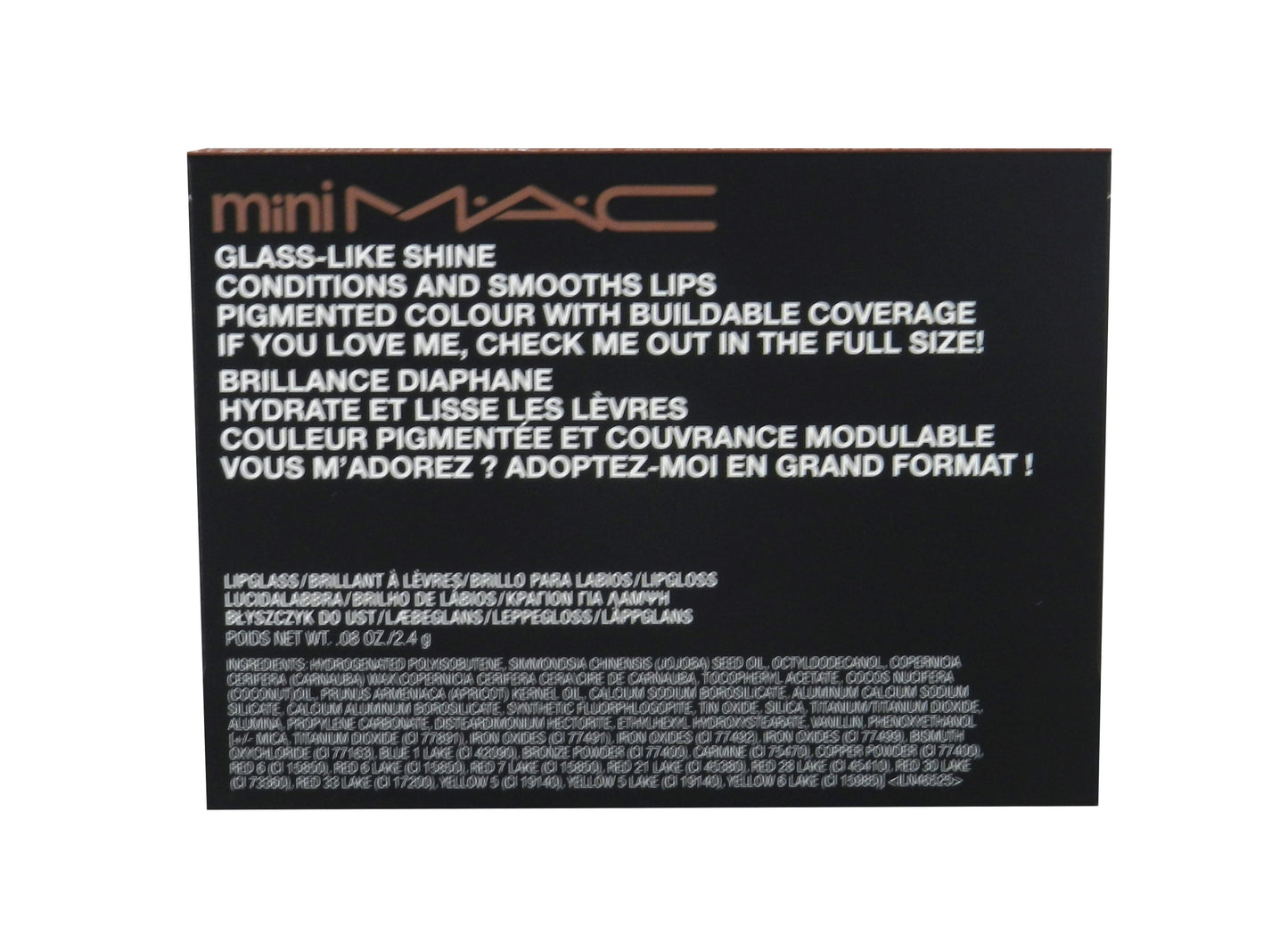 MAC Mini MAC Lipglass 319 Spite 0.08 Ounces