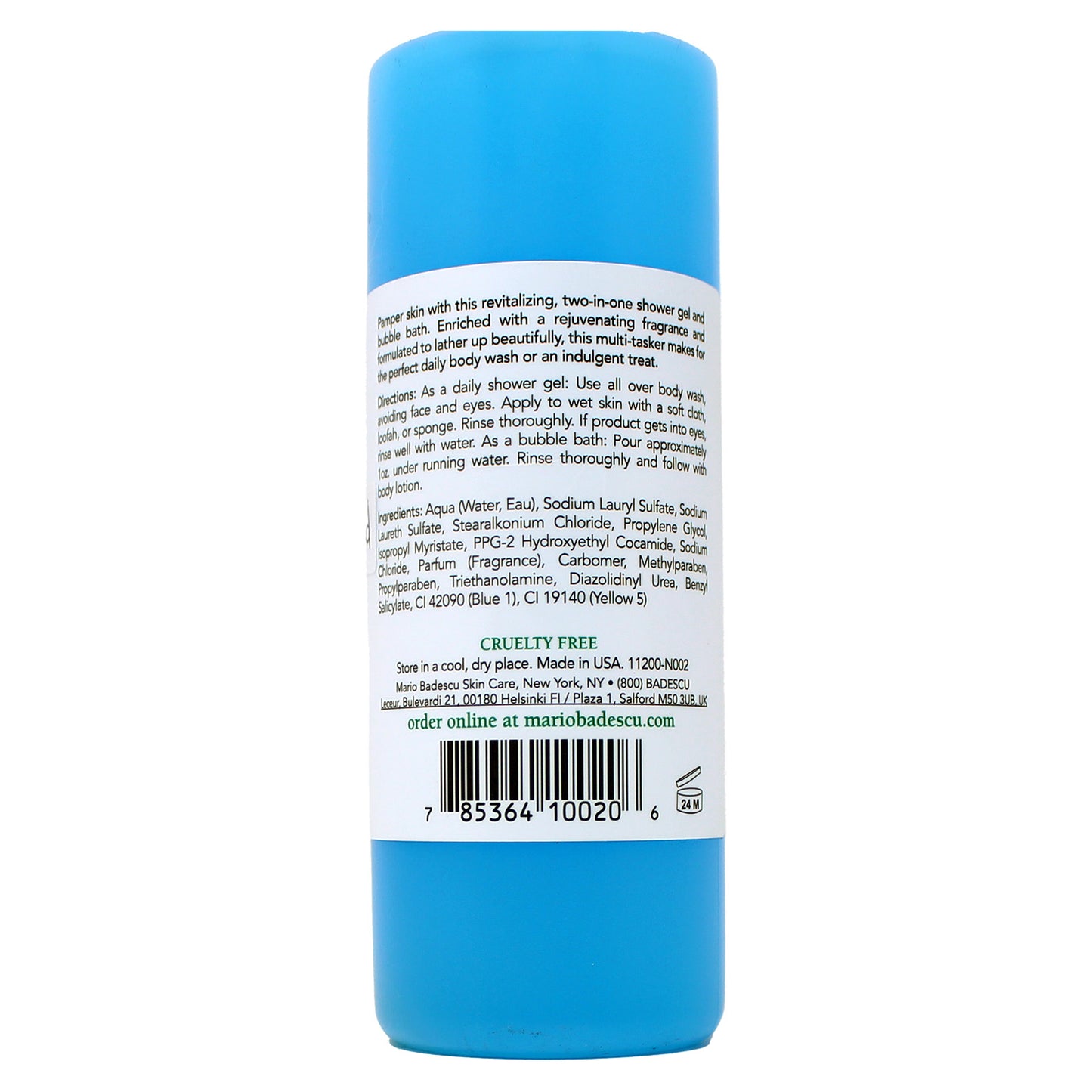 Mario Badescu Seaweed Bubble Bath & Shower Gel 8 Ounces