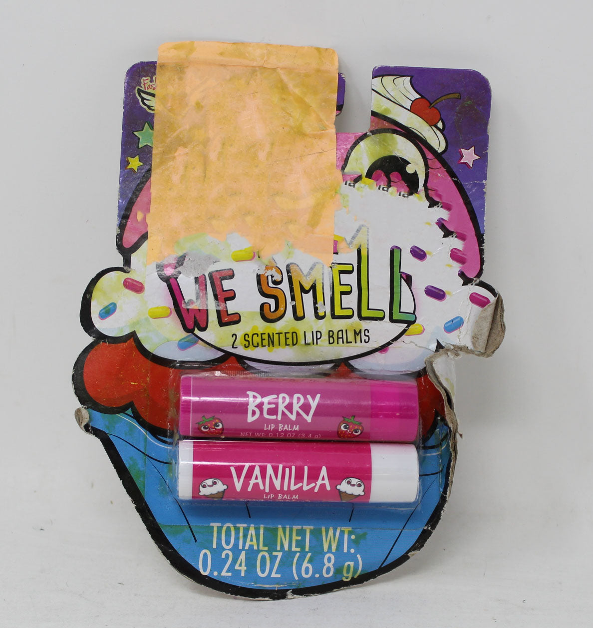 Fashion Angels Berry & Vanilla Scented Lip Balm Duo Pack (See Description)