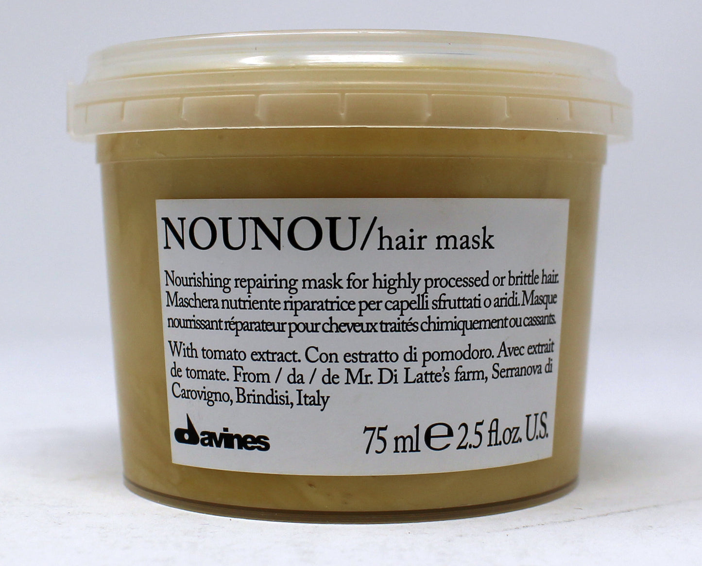 Davines Nounou Hair Mask 2.5 Ounce