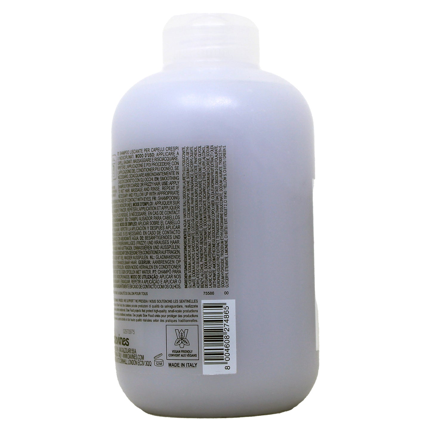 Davines LOVE Smoothing Shampoo, 8.45 fl. oz.