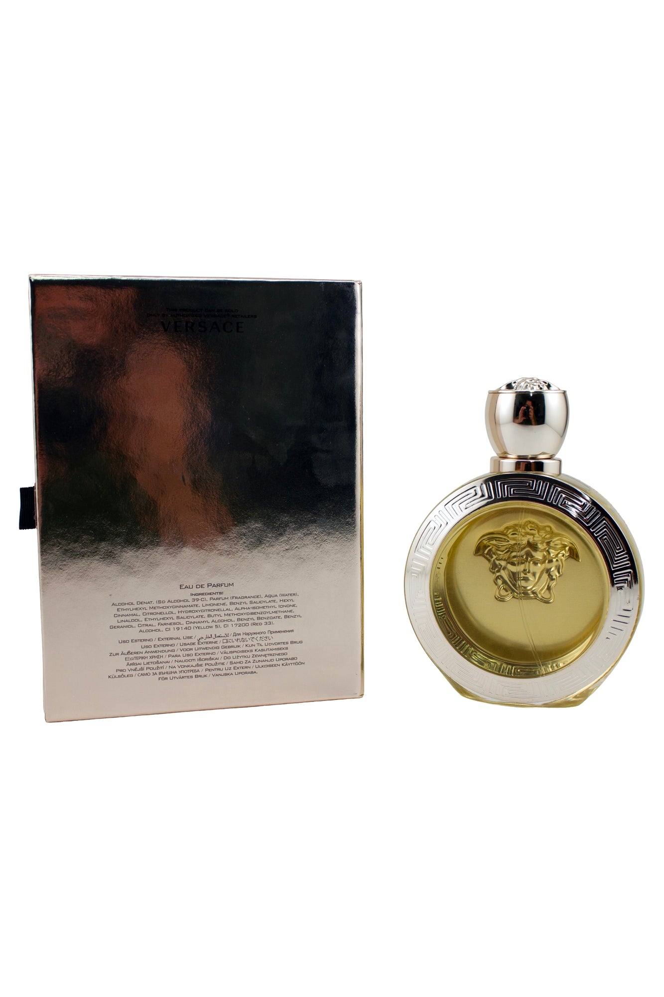 Versace Eros Pour Femme Eau De Parfum Spray 3.4 Fl Ounce