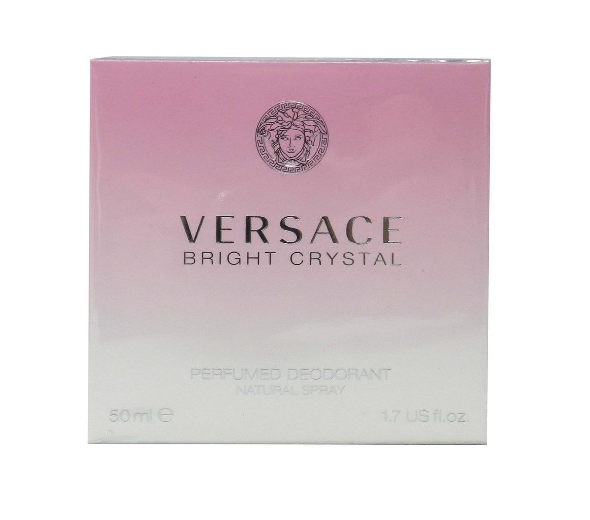 Versace Bright Crystal Perfumed Deodorant Natural Spray 1.7 Ounce