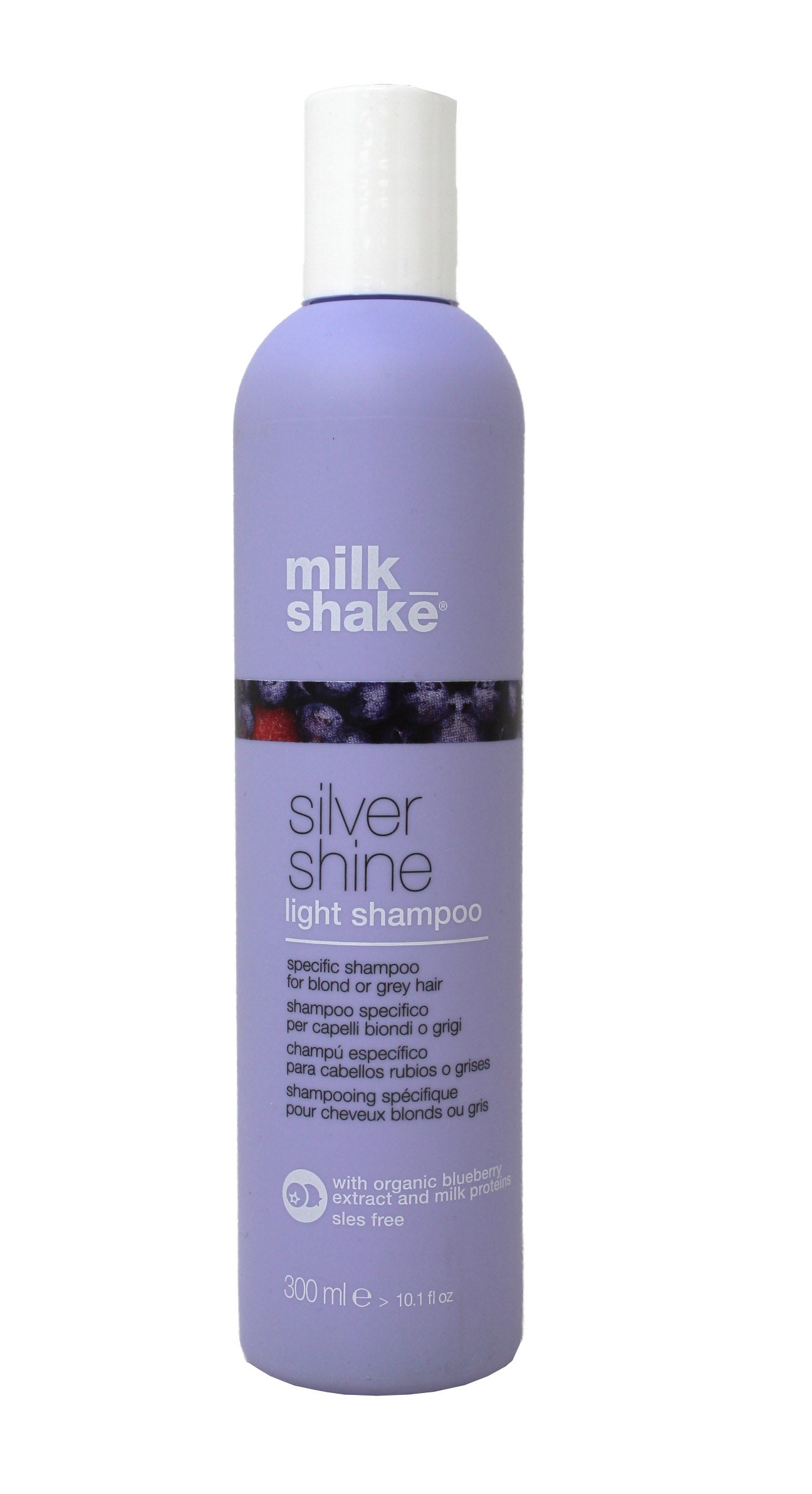 Milk Shake, Silver Shine Light, Sulfates-Free, Hair Shampoo, For Neutralisation Of Yellow Tones, 300 ml