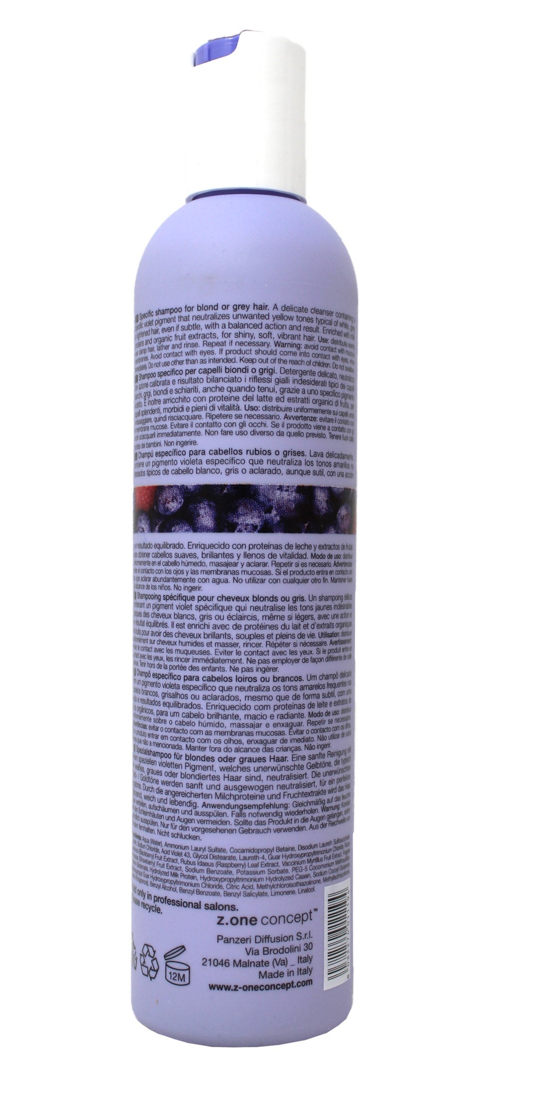 Milk Shake, Silver Shine Light, Sulfates-Free, Hair Shampoo, For Neutralisation Of Yellow Tones, 300 ml