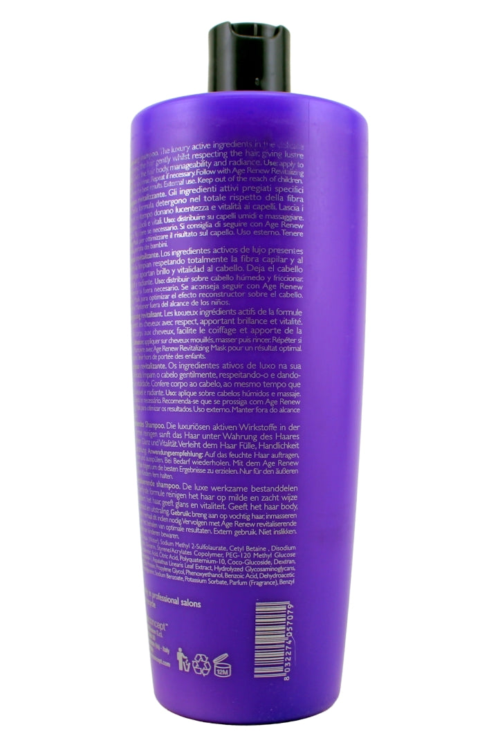 No Inhibition Age Renew Elixir of Youth Revitalizing Shampoo Sulfate Free 33.8 Ounce