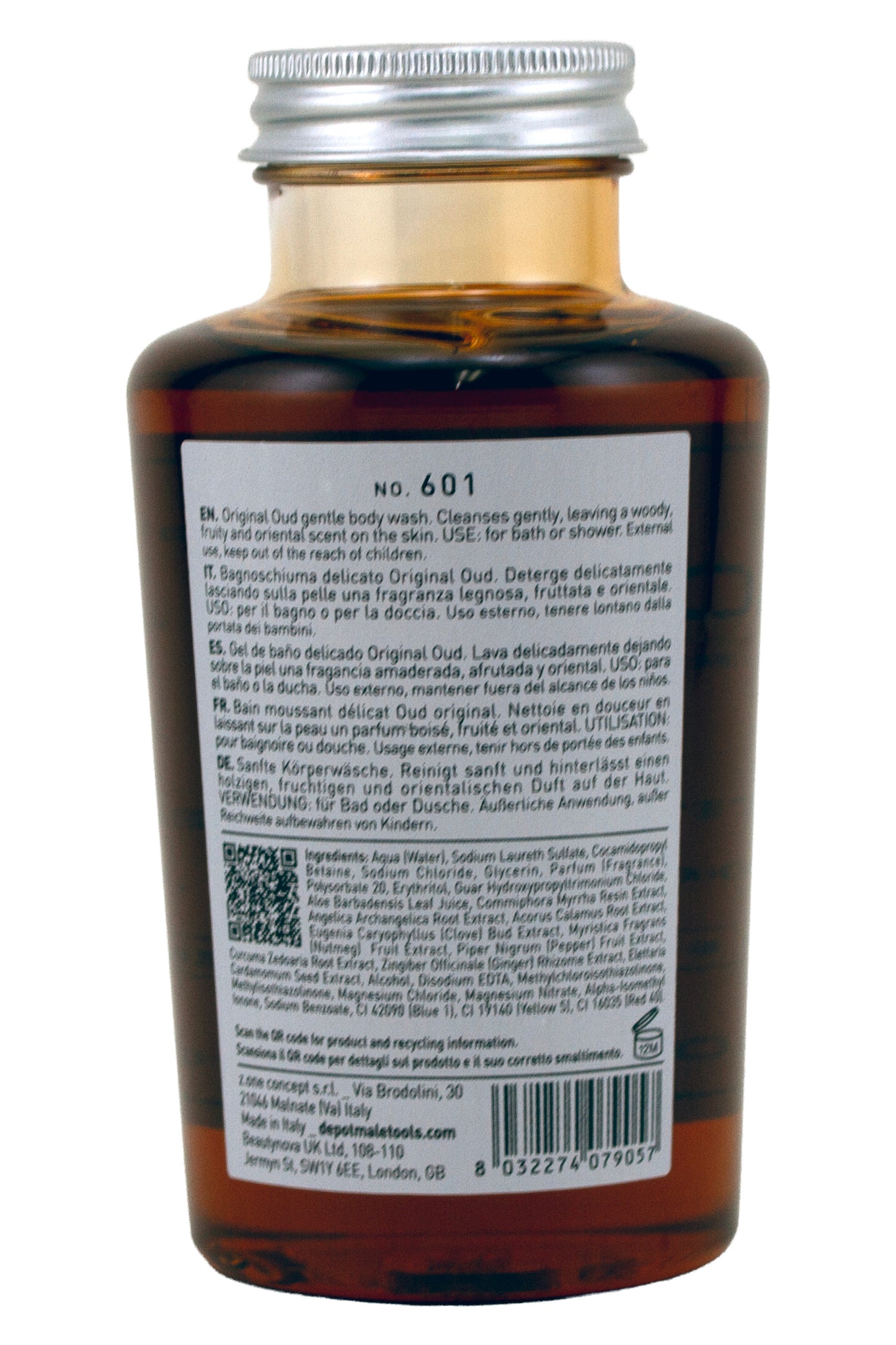 Depot No. 601 Gentle Body Wash Original Oud 8.4 Ounce