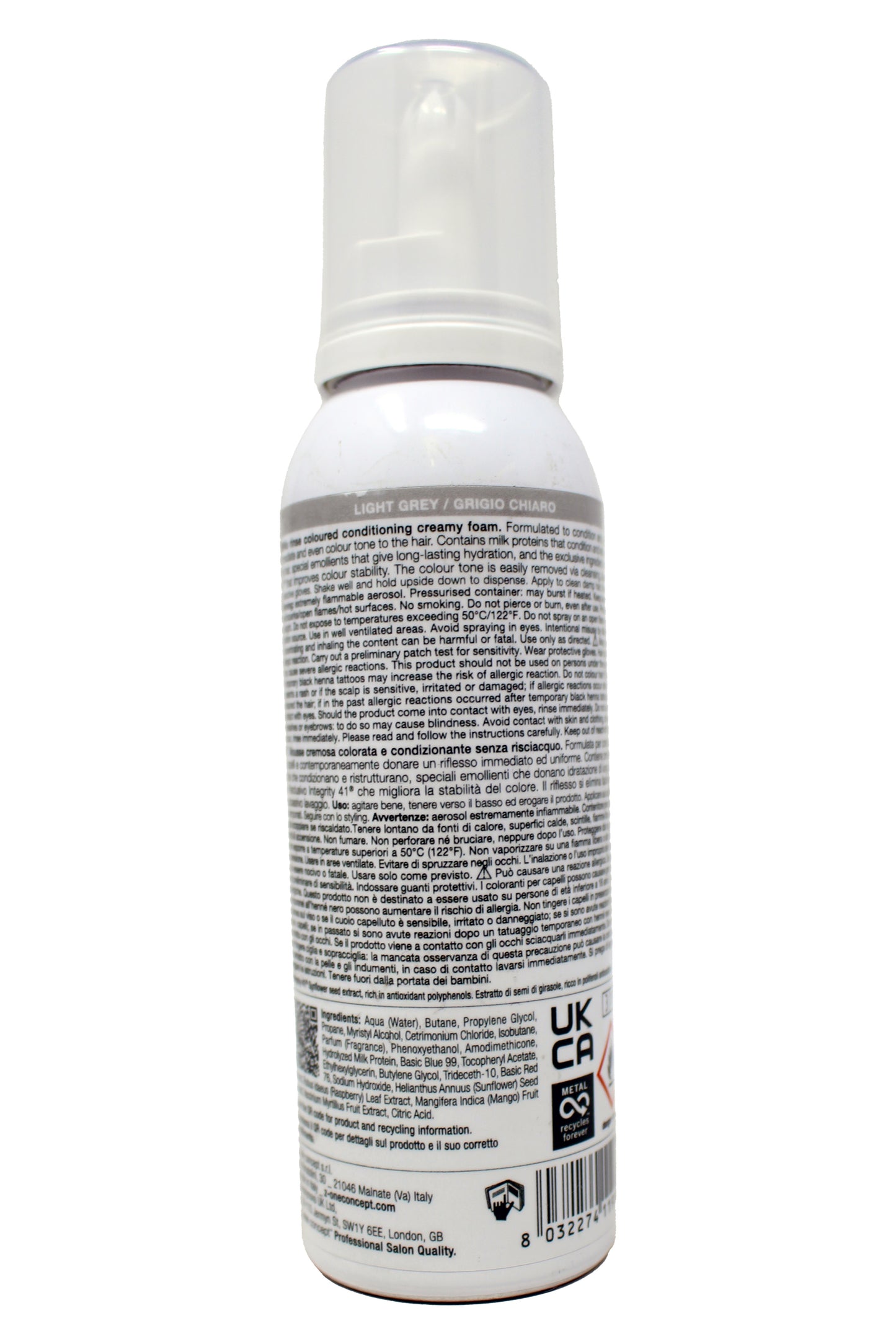 Milk_Shake Colour Whipped Crean Light Grey 3.4 Ounces