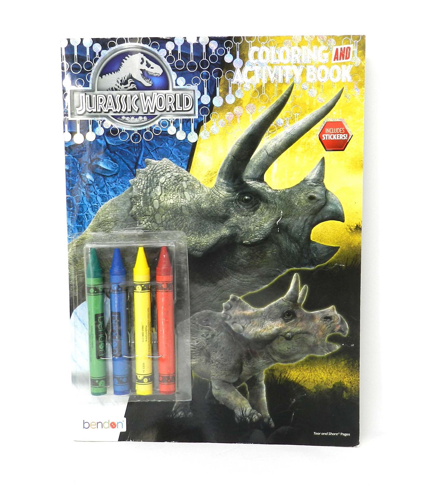 Jurassic World Coloring & Activity Book