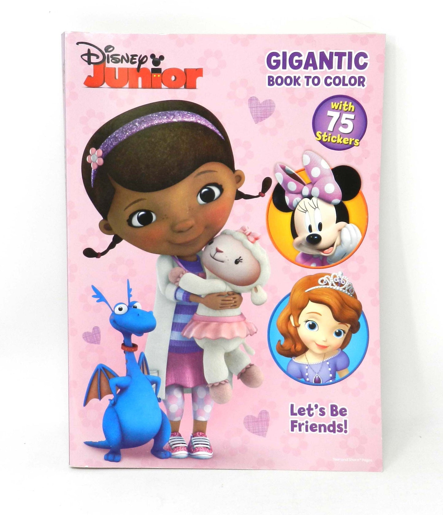 Disney Junior Let's Be Friends! Gigantic Book To Color Coloring Book