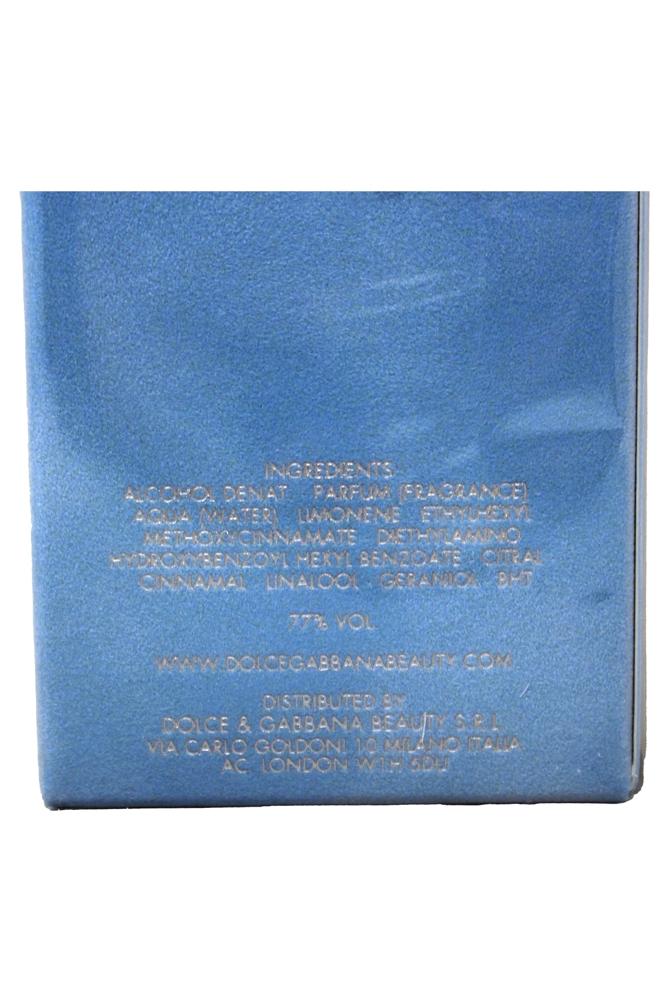 Dolce & Gabbana Light Blue Eau De Toilette 3.3 Fl Ounces