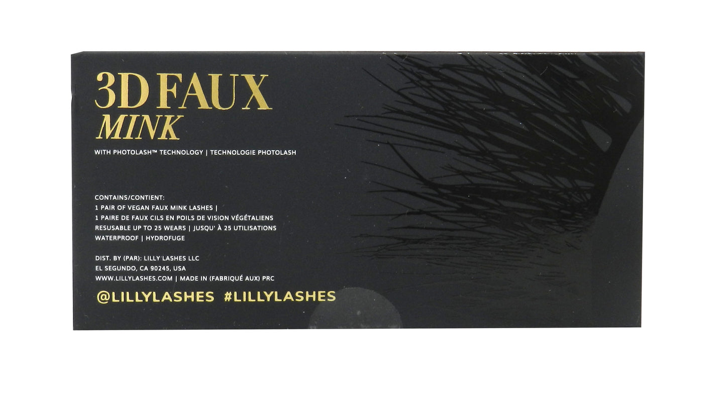 Lily Lashes 3D Faux Mink Lashes Miami Pair